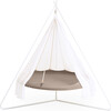 Classic TiiPii Bed + White Classic Stand Set, Taupe - Play Tents - 1 - thumbnail