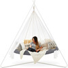 Classic TiiPii Bed + White Classic Stand Set, Charcoal - Play Tents - 3