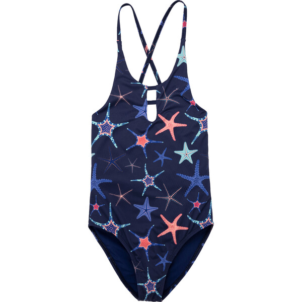 One Piece Swimwear, Blue Stars Print - OFFCORSS Swim | Maisonette