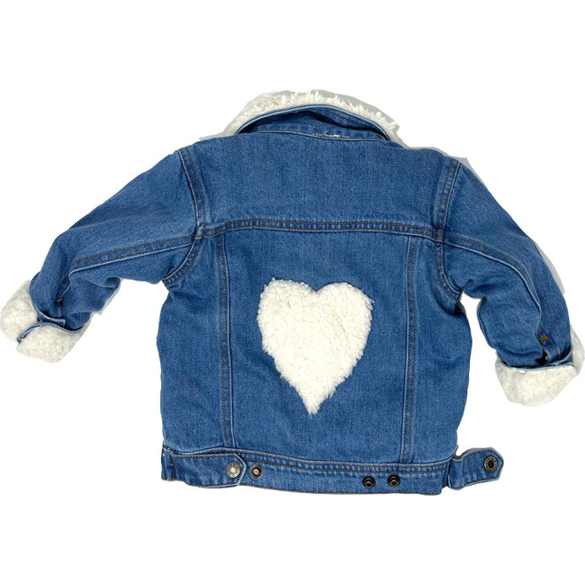 Fun Shearling Denim Jacket