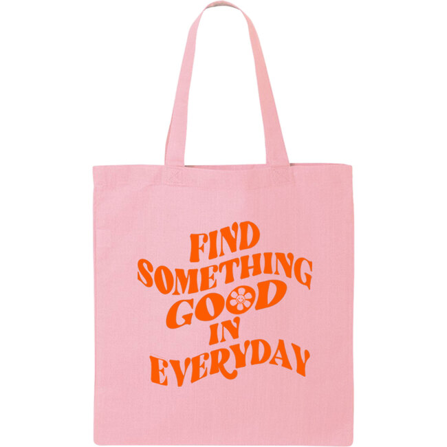 Everyday Tote Bag, Pink - Bags - 1