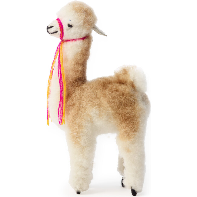 Alpaca Doll, Brown - Dolls - 1