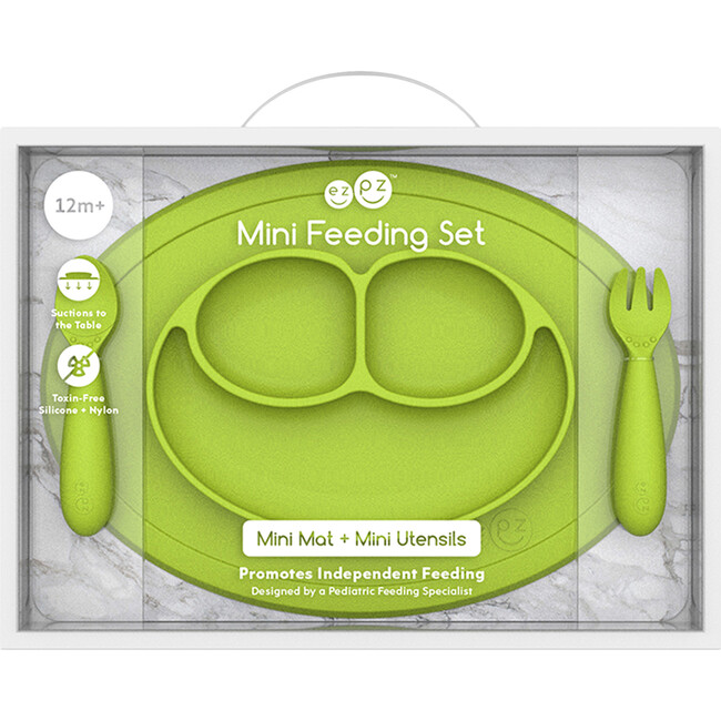 Mini Feeding Set, Lime - Tabletop - 2