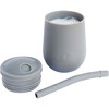 Mini Cup + Straw Training System, Gray - Sippy Cups - 2