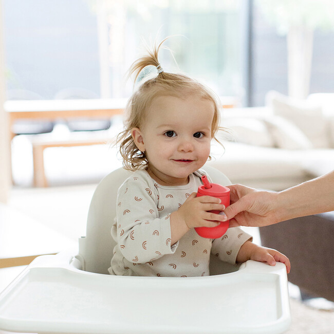 Mini Cup + Straw Training System, Coral - Sippy Cups - 4