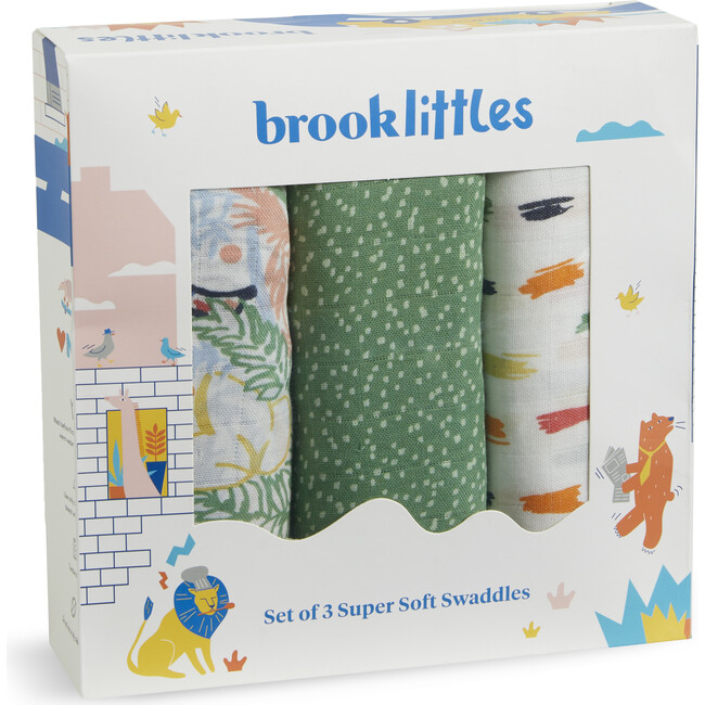 Baby Swaddle Set, Sprinkles - Swaddles - 1