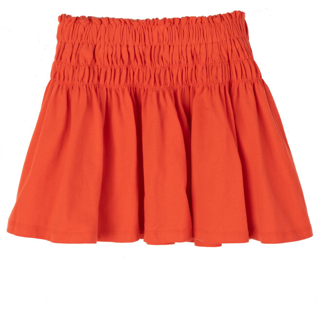 Robyn Jersey Skirt, Poppy Red