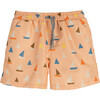 Christopher Swim Trunk, Sherbert Boats - Swim Trunks - 1 - thumbnail