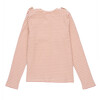 Priya Cardigan, Natural & Deep Dusty Rose - Cardigans - 2