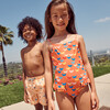Christopher Swim Trunk, Sherbert Boats - Swim Trunks - 4