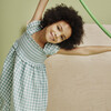 Daria Dress, Sage Gingham - Dresses - 2