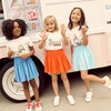 Robyn Jersey Skirt, Cornflower Blue - Skirts - 5