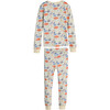 Taylor Long Sleeve Pajama Set, Kissing Fish - Pajamas - 3