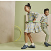 Clementine Tiered Dress, Blue Yellow Check - Dresses - 5