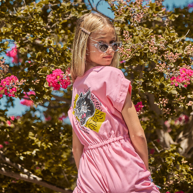 Simone Jumpsuit, Crystal Rose Pink - Rompers - 2