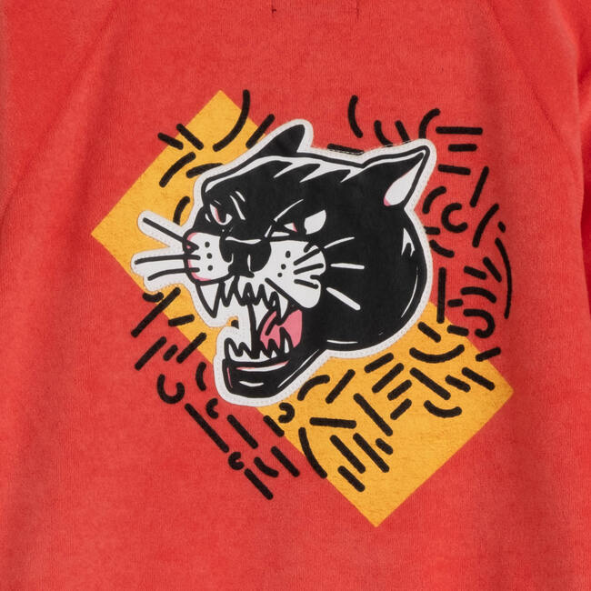 Phoenix Terry Hoodie, Coral - Sweatshirts - 4