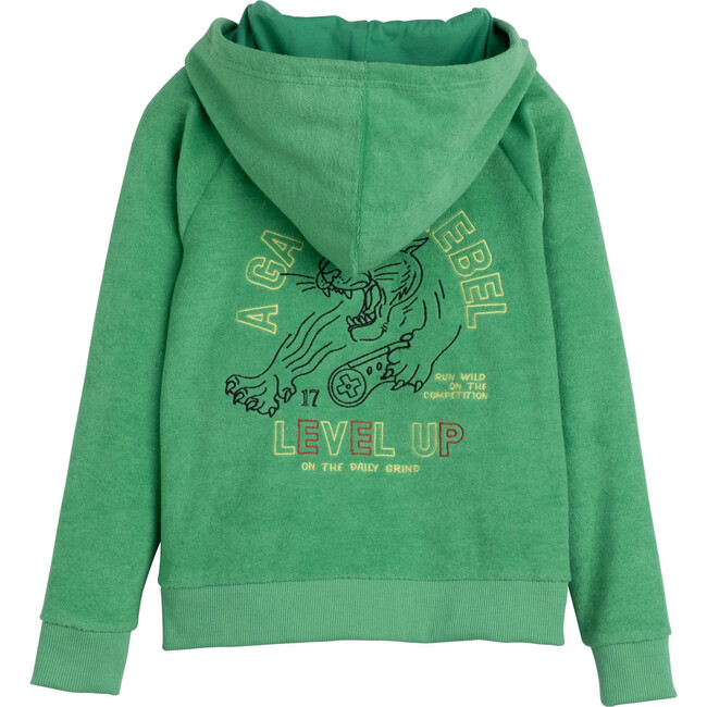 Phoenix Terry Hoodie, Gumdrop Green - Sweatshirts - 3