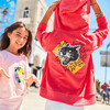 Phoenix Terry Hoodie, Coral - Sweatshirts - 5