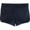 Joni Retro Terry Shorts, Navy Blue - Shorts - 3 - thumbnail