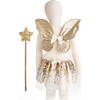 Gracious Gold Sequins Skirt, Wings, & Wand - Costumes - 1 - thumbnail