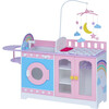 Classic 6 in 1 Baby Doll Changing Station with Storage, Pink - Doll Accessories - 1 - thumbnail
