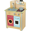 Little Chef Porto Classic Play Kitchen, Wood - Play Kitchens - 1 - thumbnail