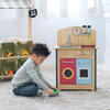 Little Chef Porto Classic Play Kitchen, Wood - Play Kitchens - 2 - thumbnail