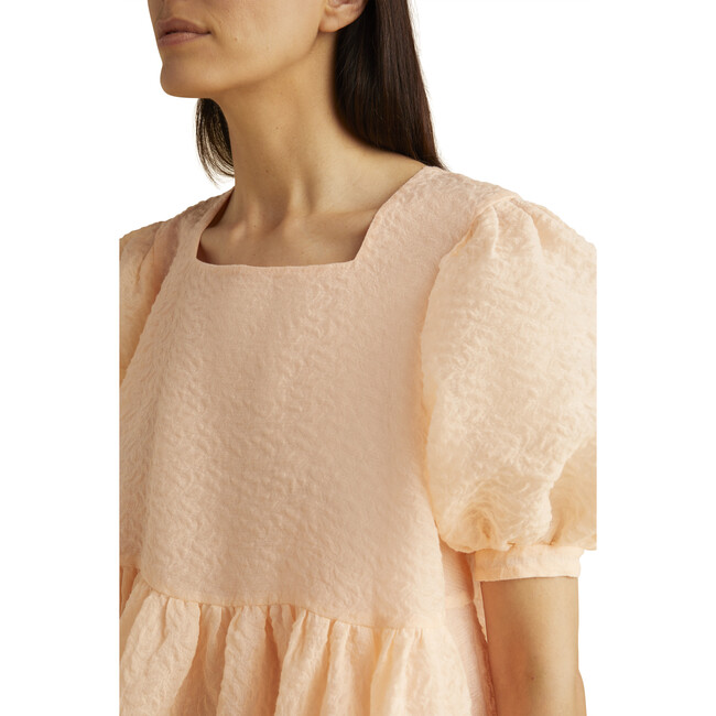 Women's Eemnes Jacquard Dress, Light Peach - Merlette Women's Eemnes Jacquard Dress, Light Peach - Merlette