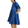 Women's Sering Dress, Azure - Dresses - 4