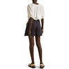 Women's Lotus Blouse, White - Blouses - 4