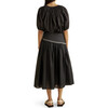 Women's Lotus Blouse, Black - Blouses - 4