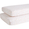 Sprinkles Crib Sheet, Pink - Crib Sheets - 1 - thumbnail