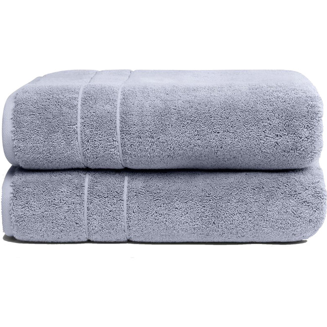 Super-Plush Bath Towels, Smoke - Towels - 1