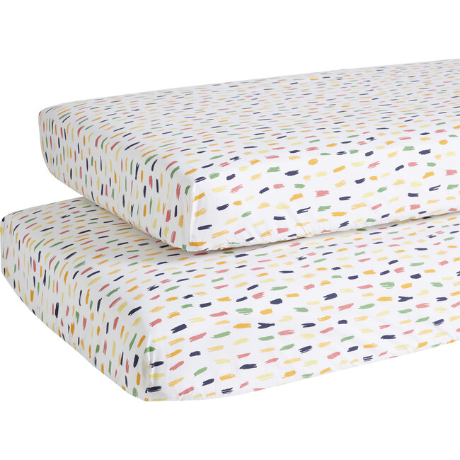 Sprinkles Crib Sheet, Multi - Crib Sheets - 1