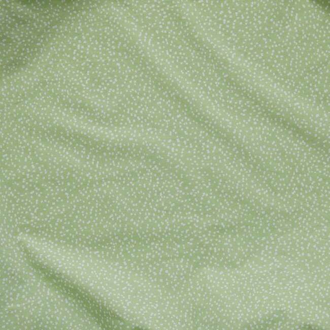 Dotty Crib Sheet, Green - Crib Sheets - 5