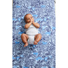 Jungle Crib Sheet, Blue - Crib Sheets - 5