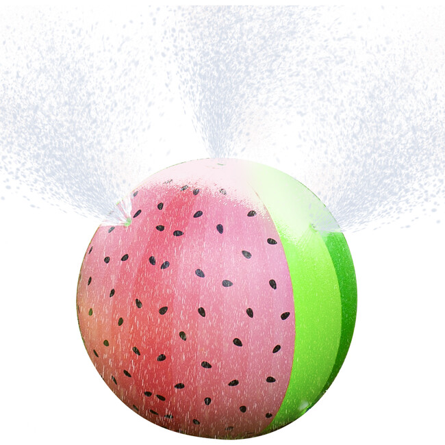 Giant inflatable Watermelon Beach Ball Sprinkler - Pool Floats - 1 - zoom