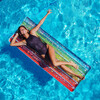 Rainbow Haze Deluxe 74" Glitter Pool Raft - Pool Floats - 3