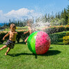 Giant inflatable Watermelon Beach Ball Sprinkler - Pool Floats - 3 - thumbnail