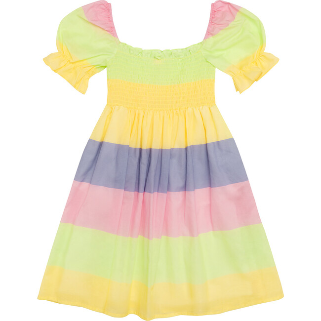 Rainbow Cotton Dress - Dresses - 1