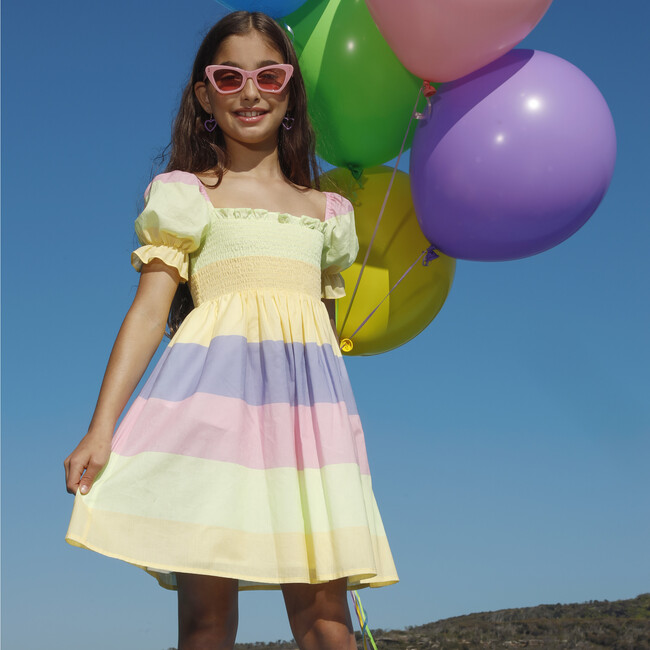 Rainbow Cotton Dress