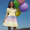 Rainbow Cotton Dress - Dresses - 2