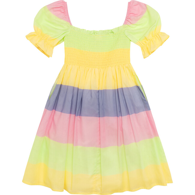 Rainbow Cotton Dress - Dresses - 3