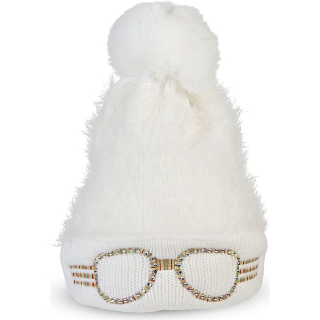 Knit Hat, White Snow
