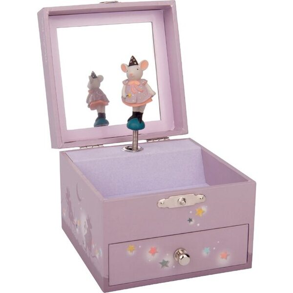 Speedy Monkey Dancing Mouse Musical Jewelry Box