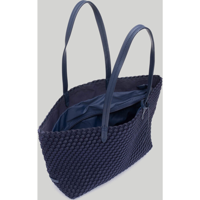 Jet Setter Small Tote, Ink Blue