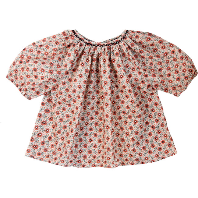 Jackie Top, Liberty of London Parterre Pink