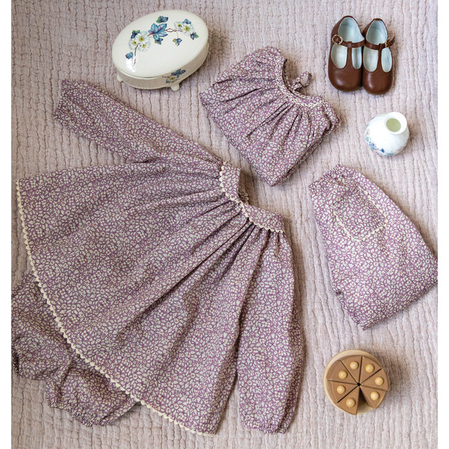 Olivia Dress Set, Liberty of London Feather Fields - Dresses - 2