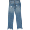 Floral Embroidery Jeans, Denim - Pants - 2