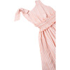 One Shoulder High-Low Dress, Coral - Dresses - 4